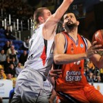 Jonas Valanciunas helped Lietuvos Rytas to third place of the Eurocup. He hopes to help Lithuania to the 2012 London Olympics this summer. Photo by Eurocup