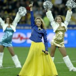 Anya Ganapolska (middle) leads the ReD Foxes at the 2012 UEFA European Championships